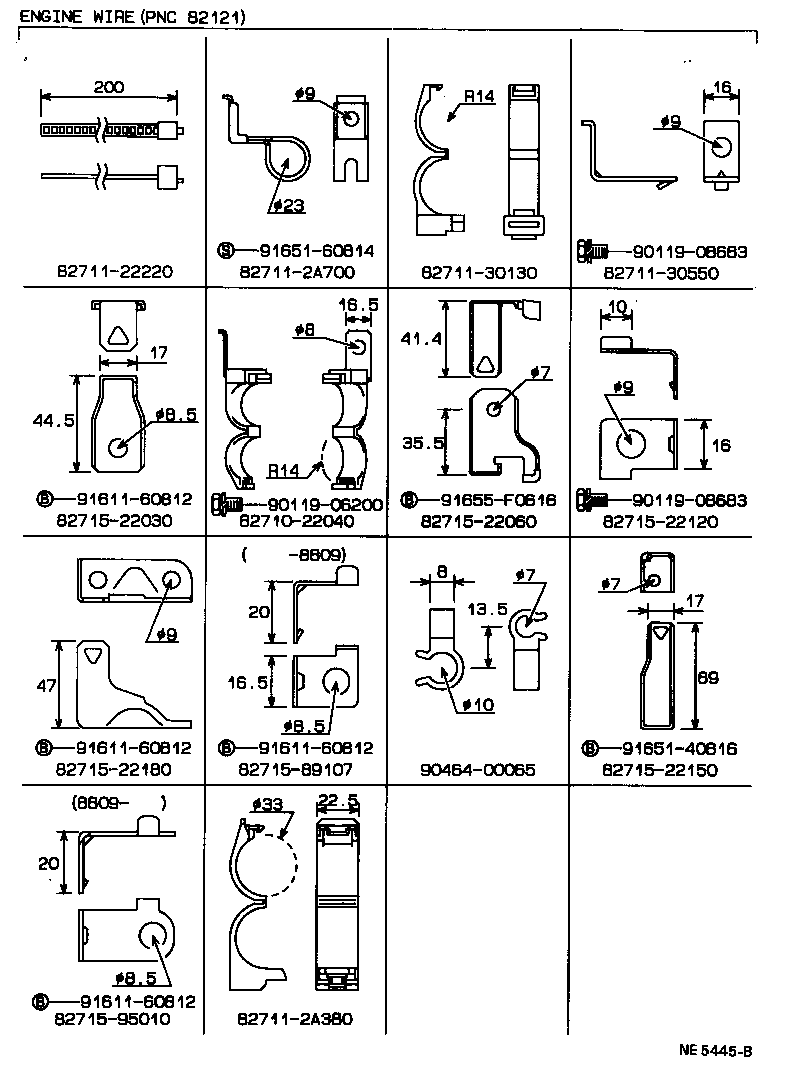  CRESSIDA |  WIRING CLAMP