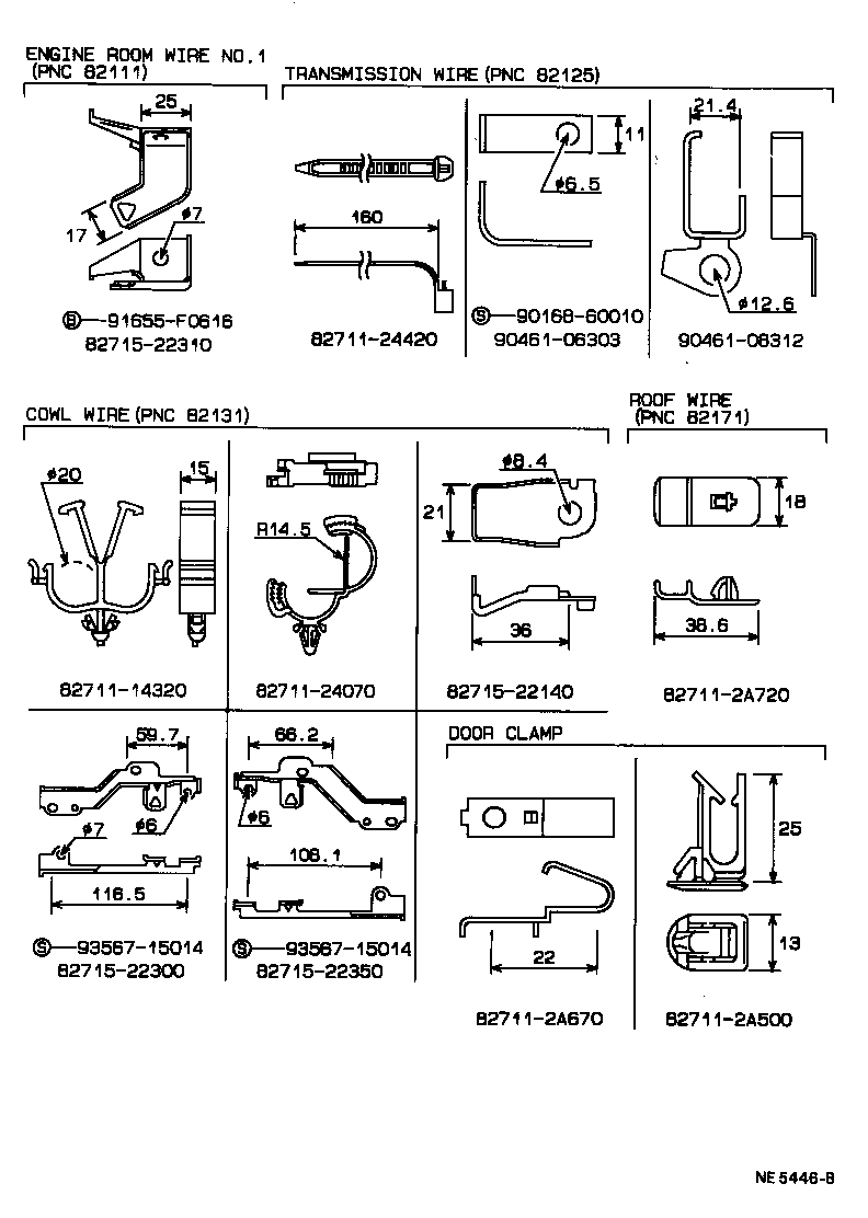  CRESSIDA |  WIRING CLAMP