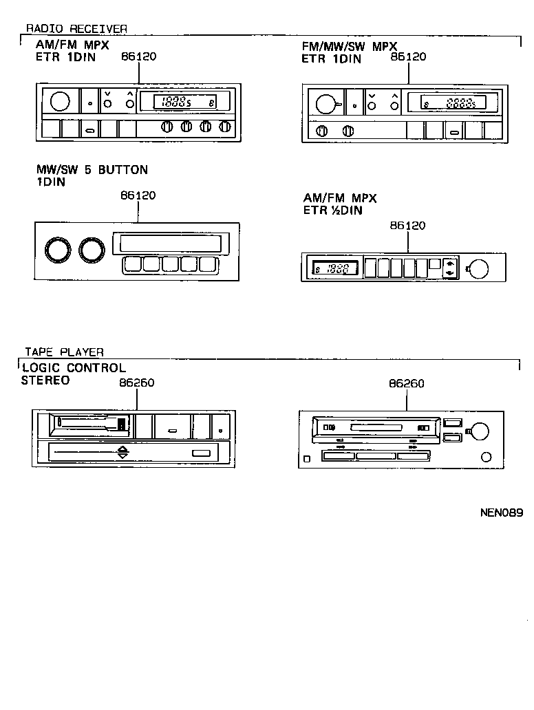  CROWN |  RADIO RECEIVER AMPLIFIER CONDENSER