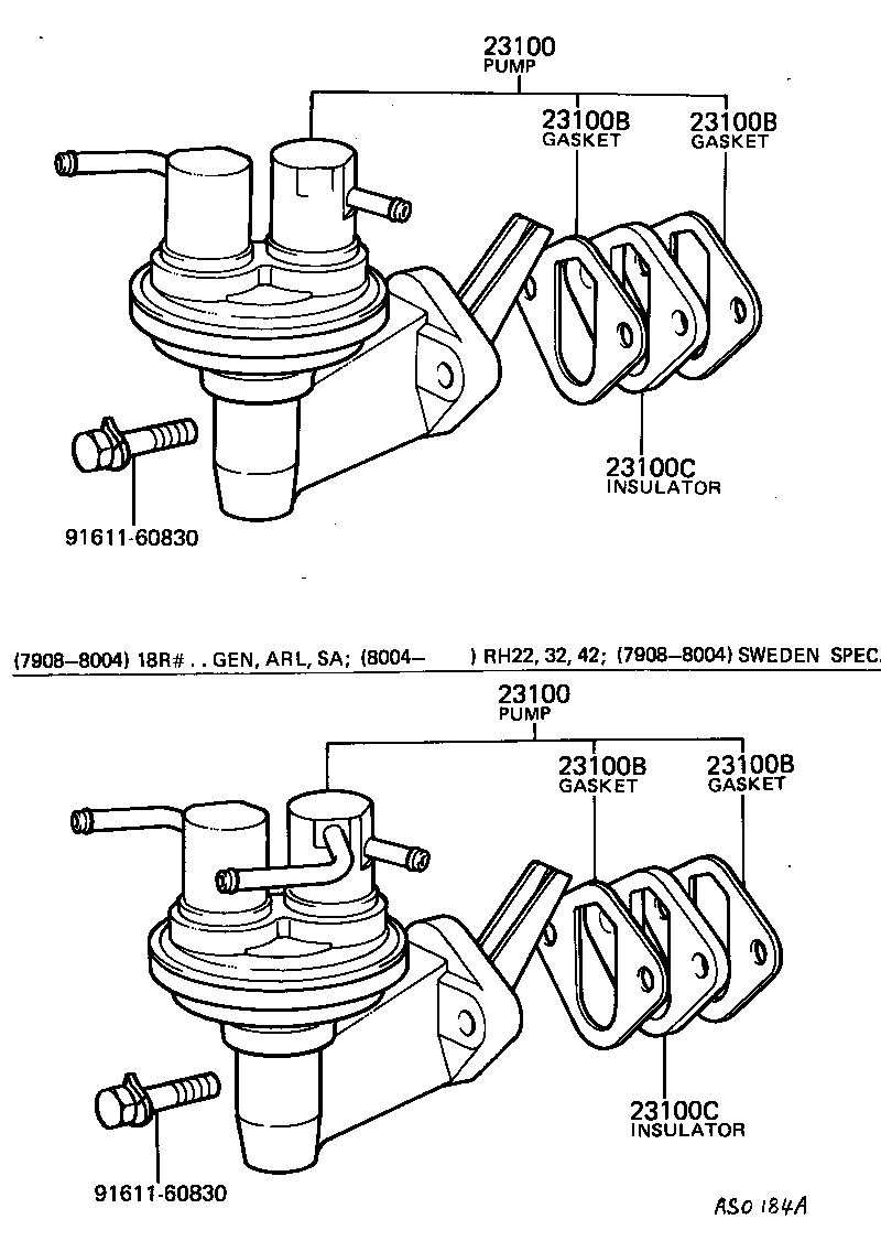  HIACE |  FUEL PUMP PIPE