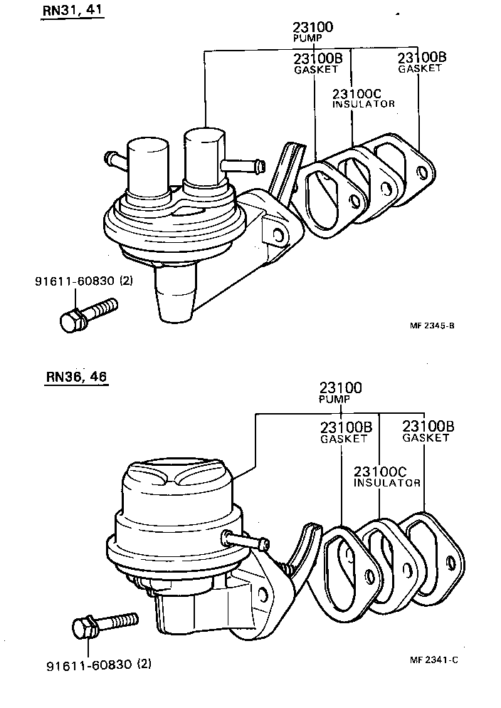  HILUX |  FUEL PUMP PIPE