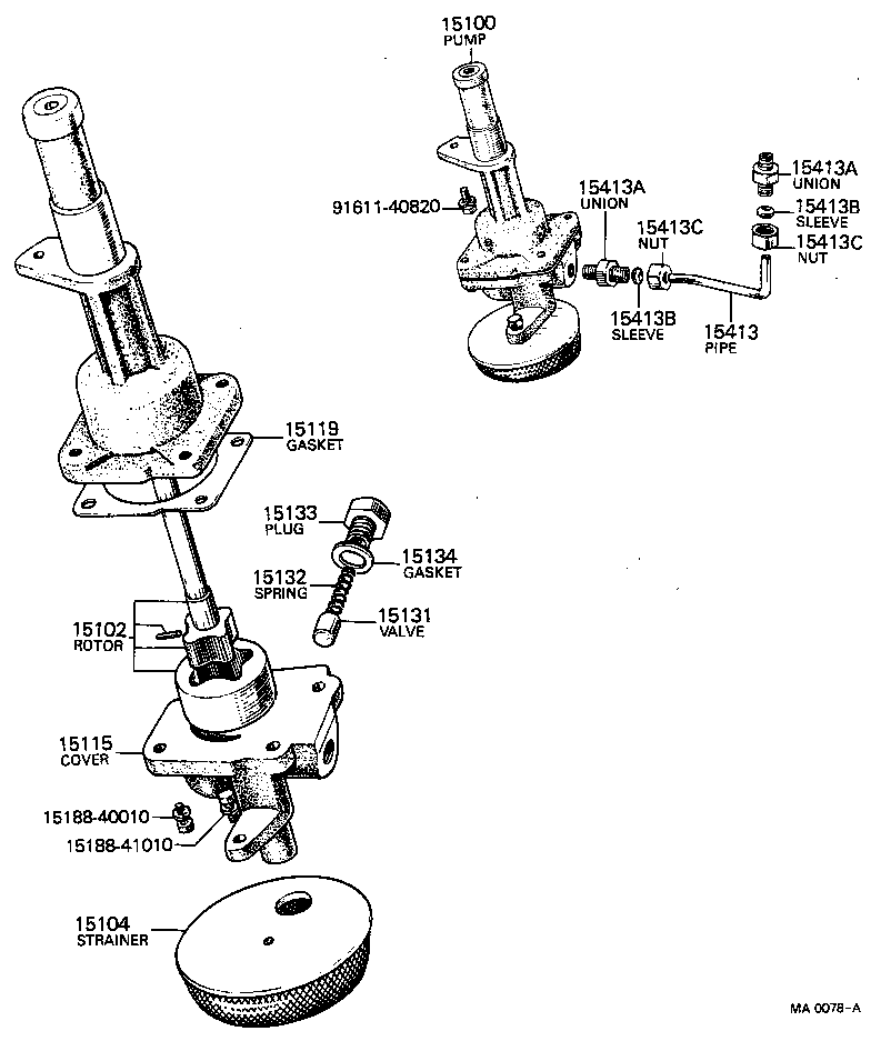  TOYOACE |  ENGINE OIL PUMP