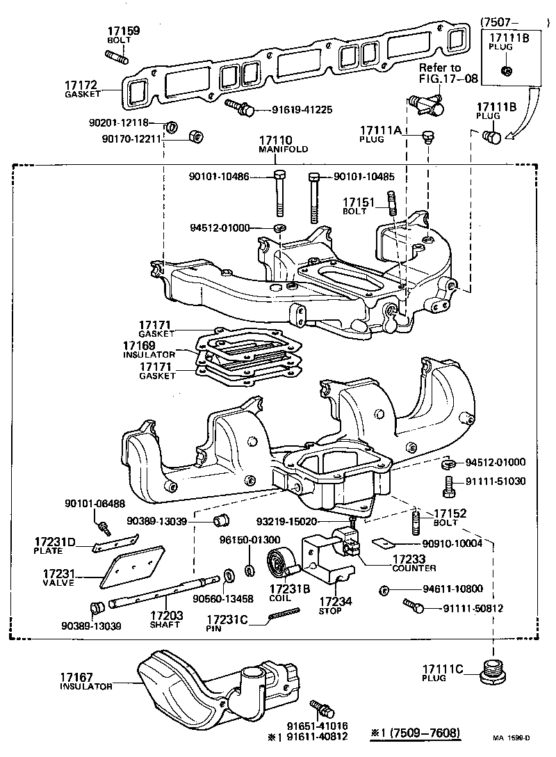  LAND CRUISER 40 45 55 |  MANIFOLD