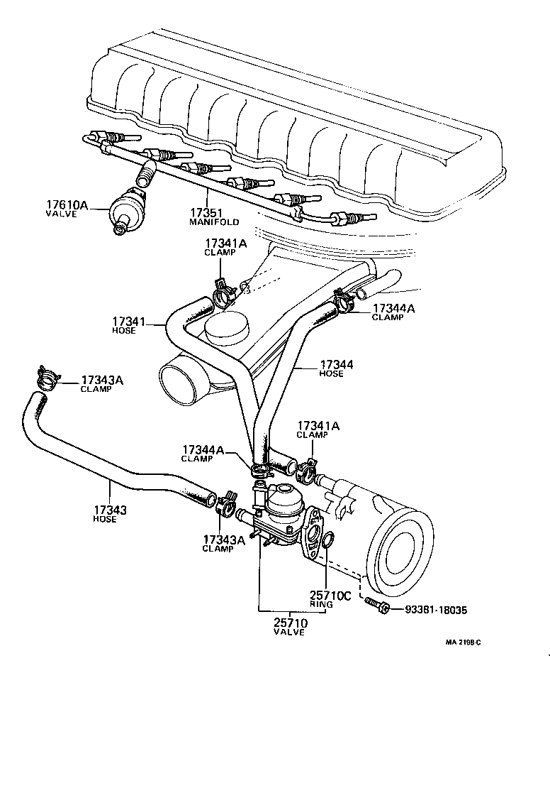  CROWN |  MANIFOLD AIR INJECTION SYSTEM