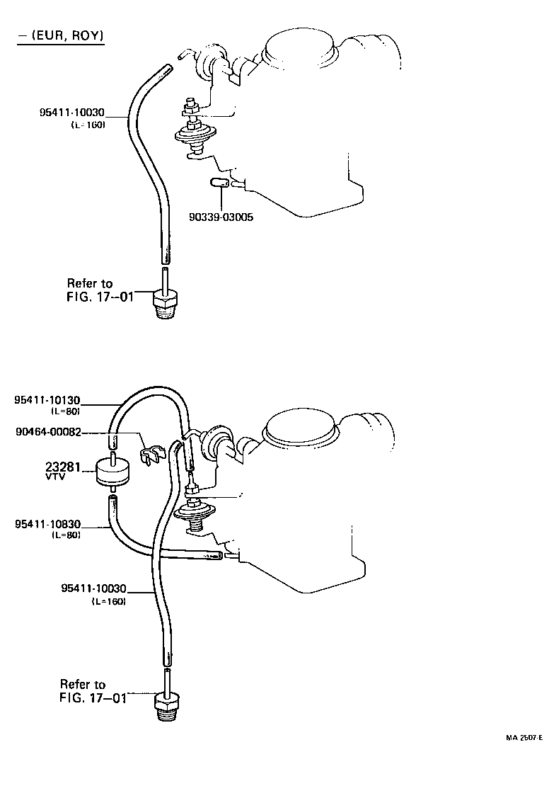  CROWN |  VACUUM PIPING
