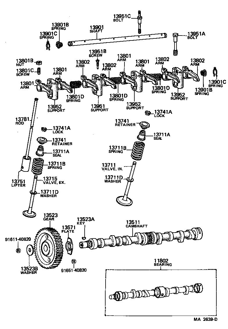 HIACE |  CAMSHAFT VALVE