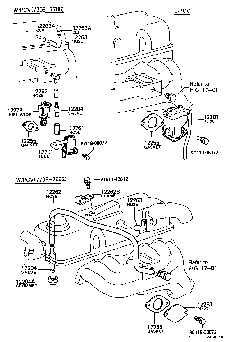  TOYOACE |  VENTILATION HOSE