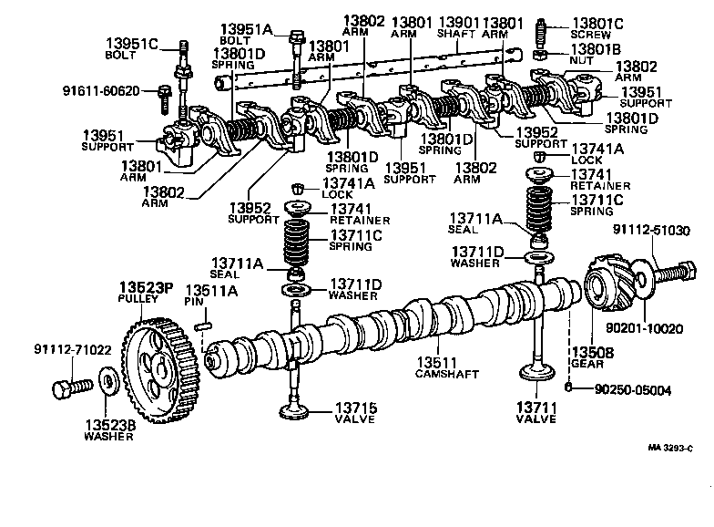  TERCEL |  CAMSHAFT VALVE