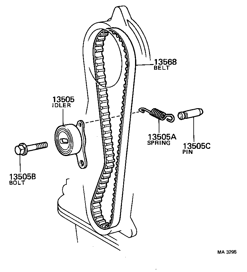  TERCEL |  TIMING BELT