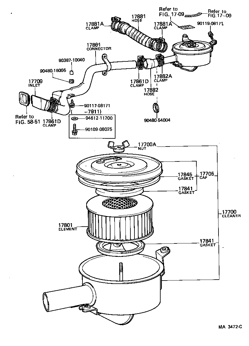  HIACE |  AIR CLEANER