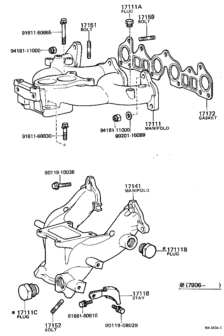  TERCEL |  MANIFOLD