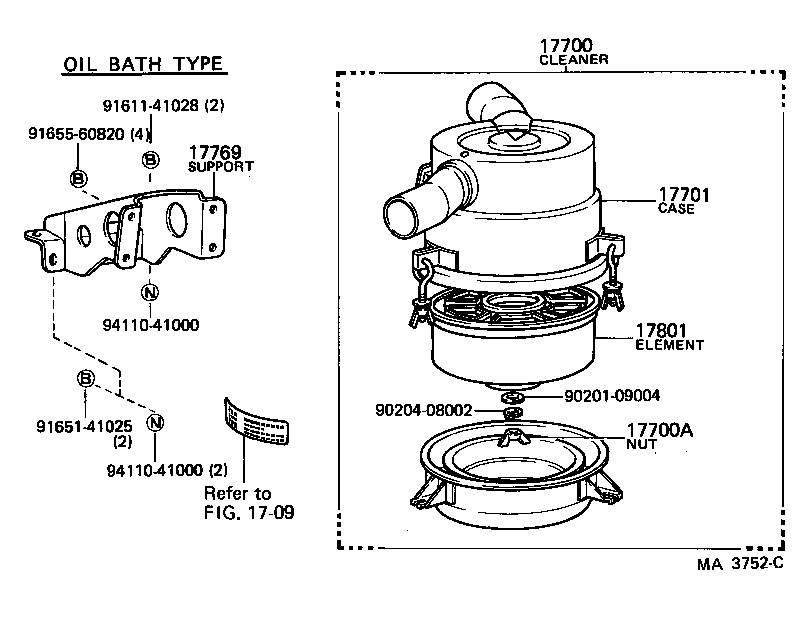  TOYOACE |  AIR CLEANER