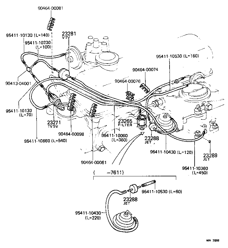  LITEACE |  VACUUM PIPING