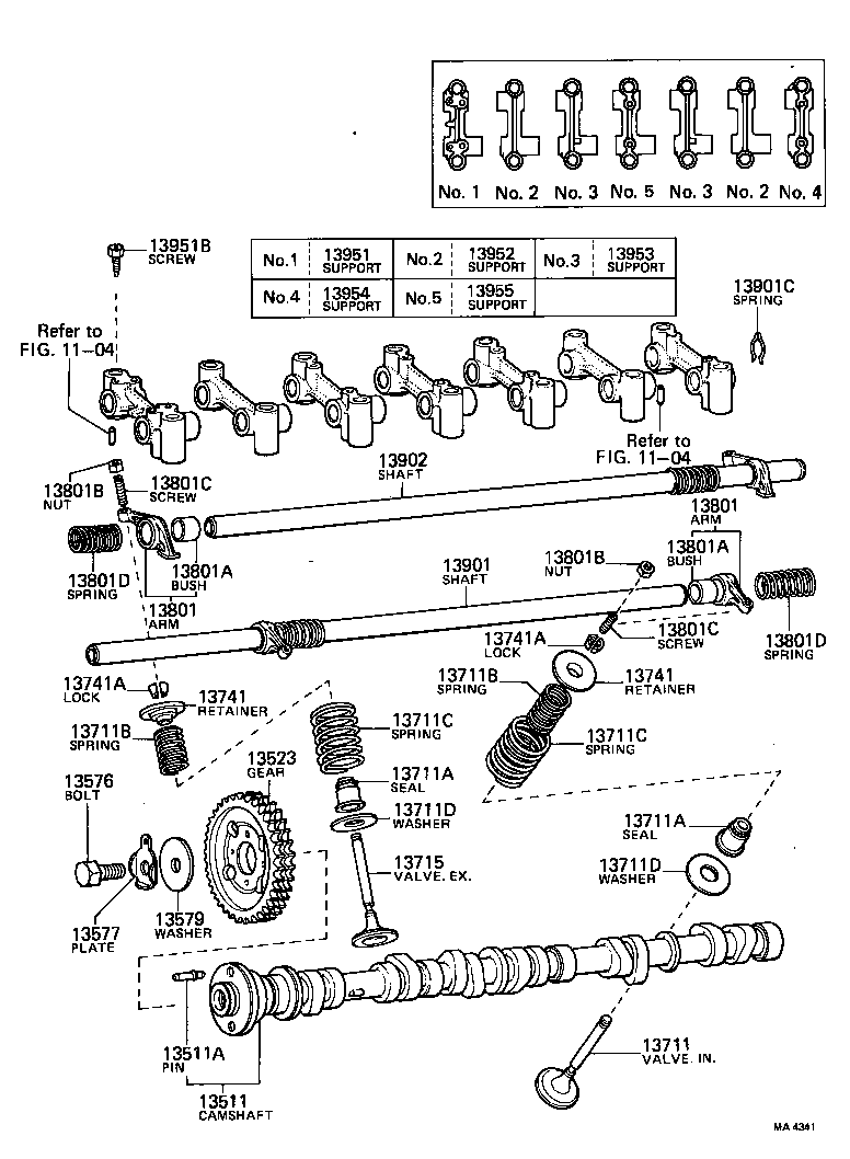  CROWN |  CAMSHAFT VALVE