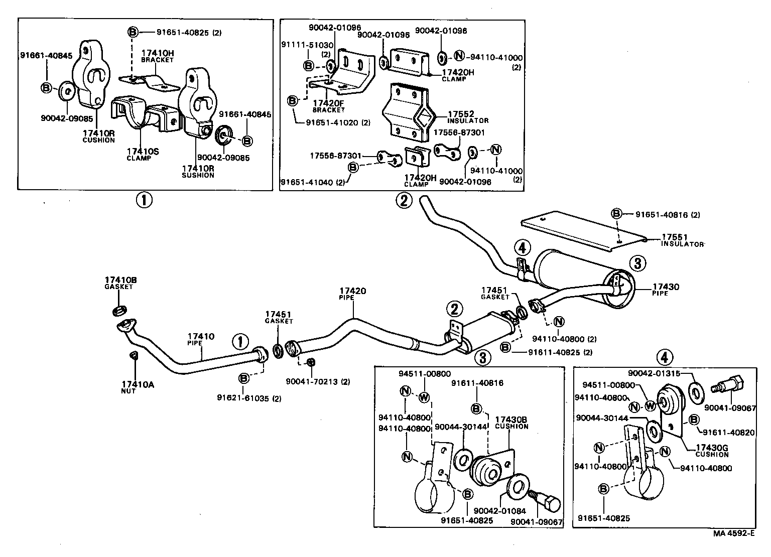  BLIZZARD |  EXHAUST PIPE