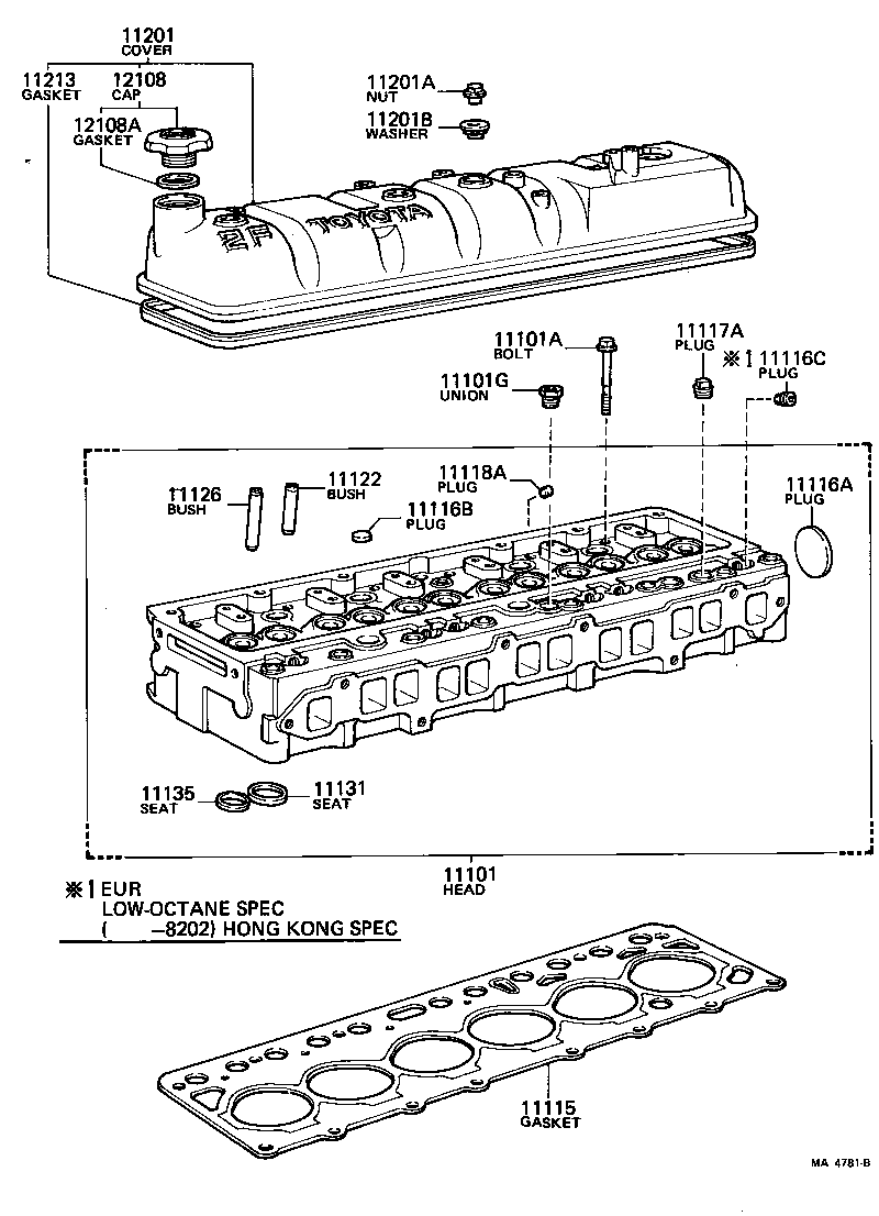  LAND CRUISER 40 |  CYLINDER HEAD