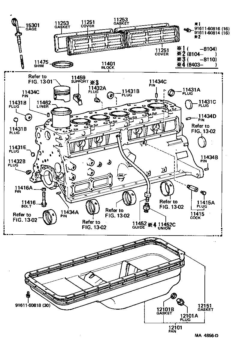  LAND CRUISER 60 |  CYLINDER BLOCK