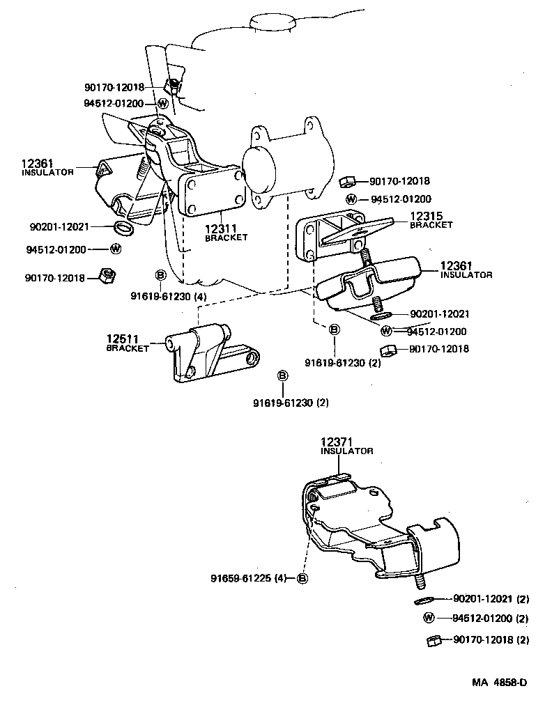  LAND CRUISER 40 |  MOUNTING