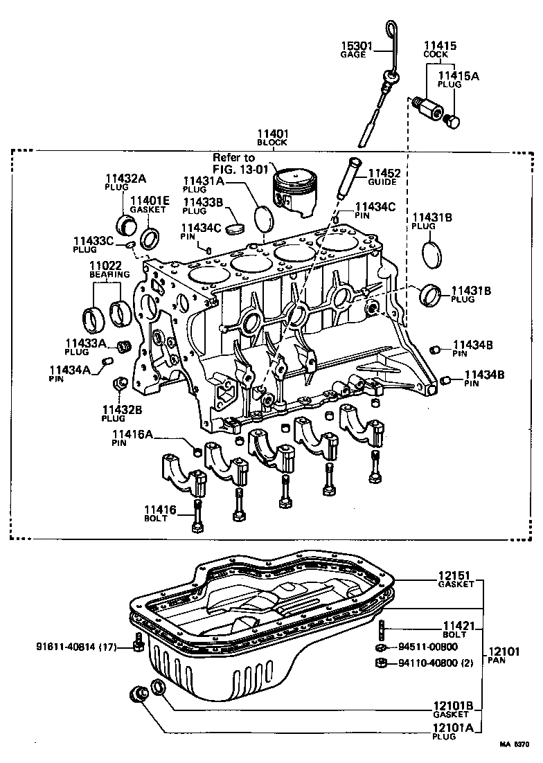  CELICA |  CYLINDER BLOCK