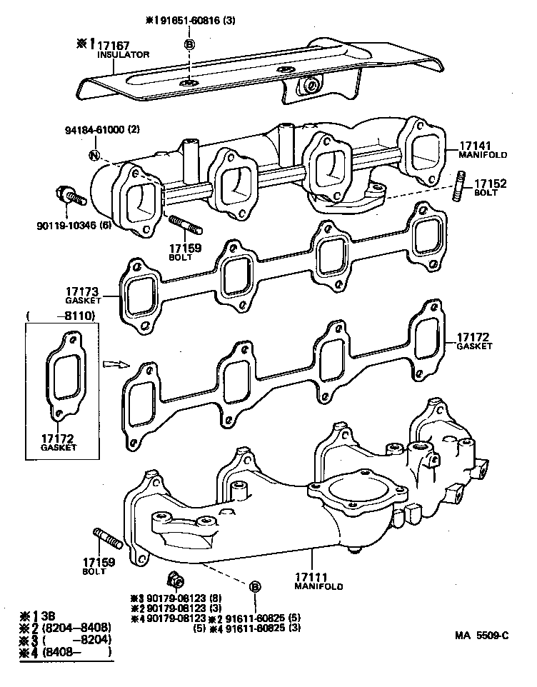  LAND CRUISER 40 |  MANIFOLD