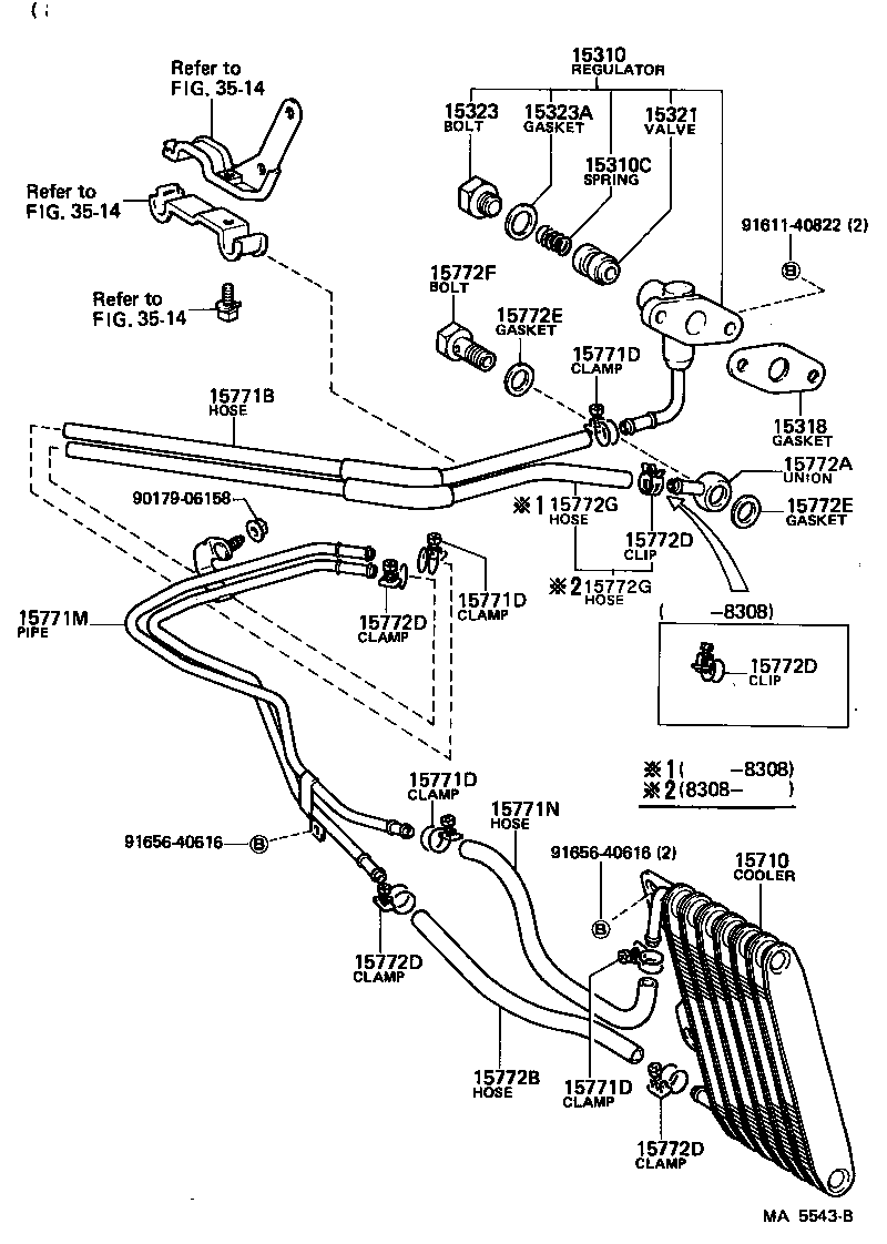  CELICA |  ENGINE OIL COOLER