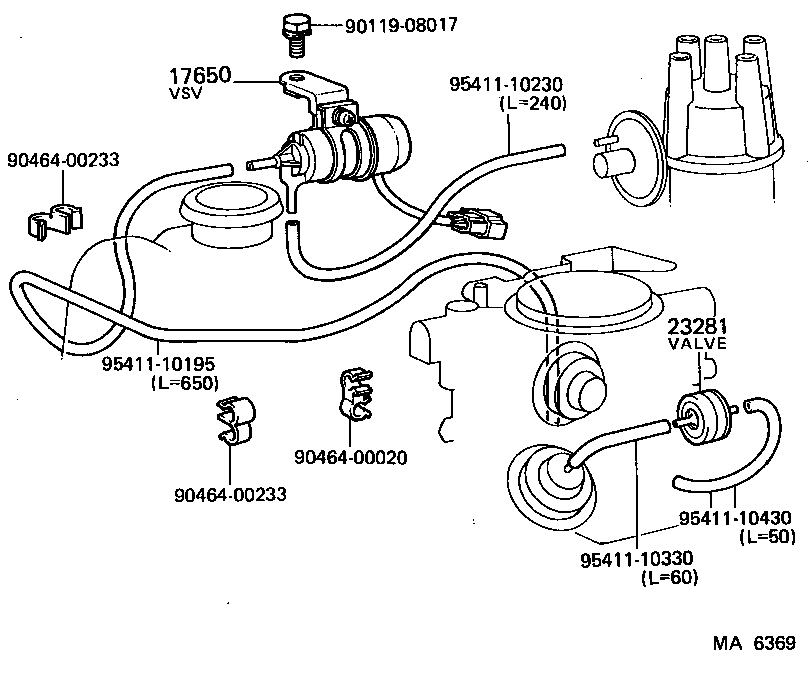  HIACE |  VACUUM PIPING