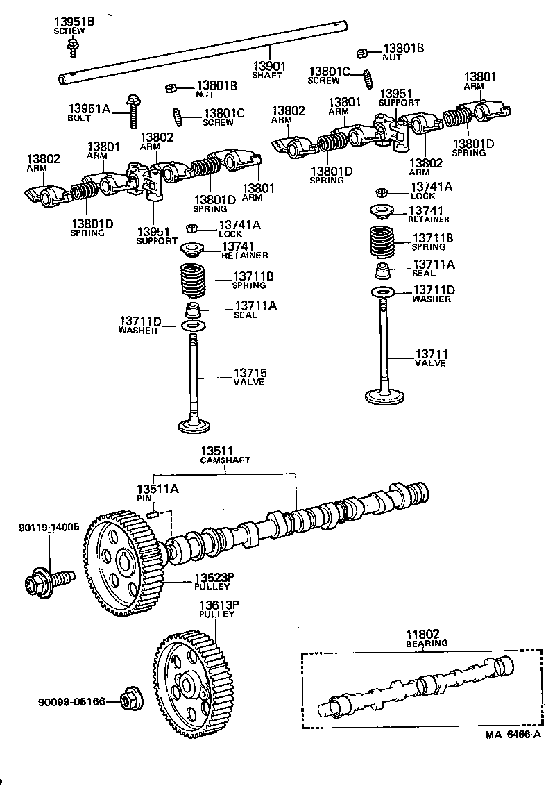  HIACE |  CAMSHAFT VALVE
