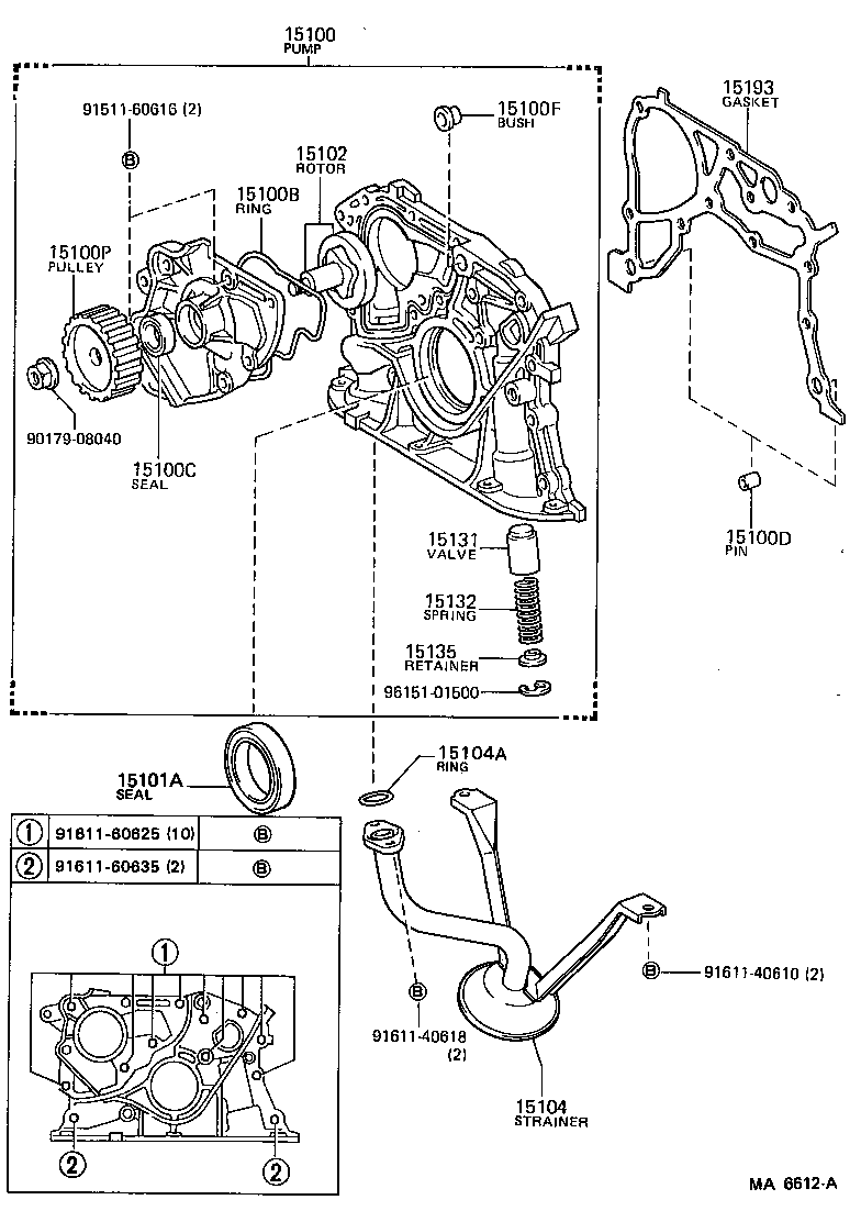  CELICA |  ENGINE OIL PUMP