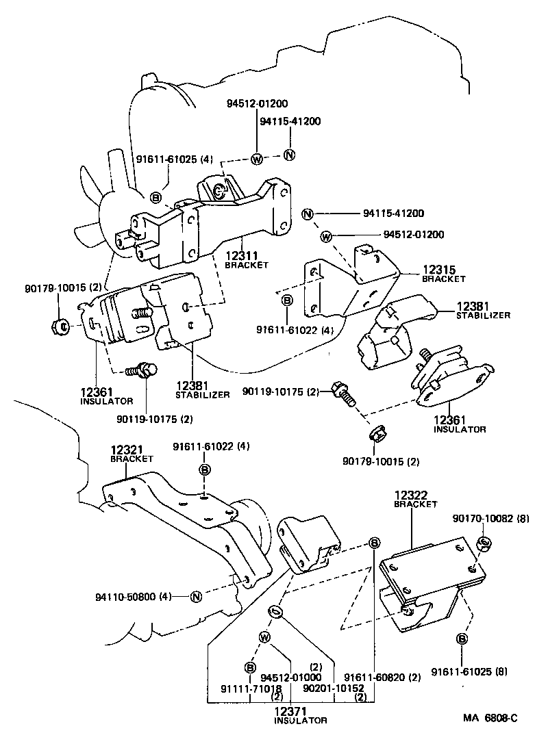  TOYOACE |  MOUNTING