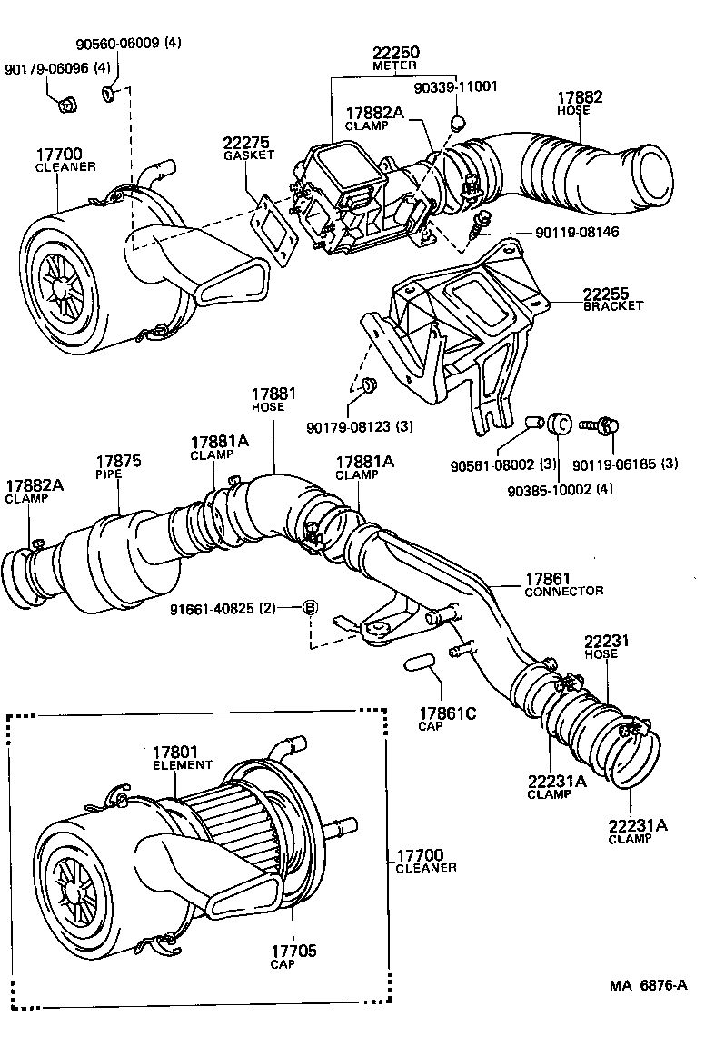  CELICA |  AIR CLEANER