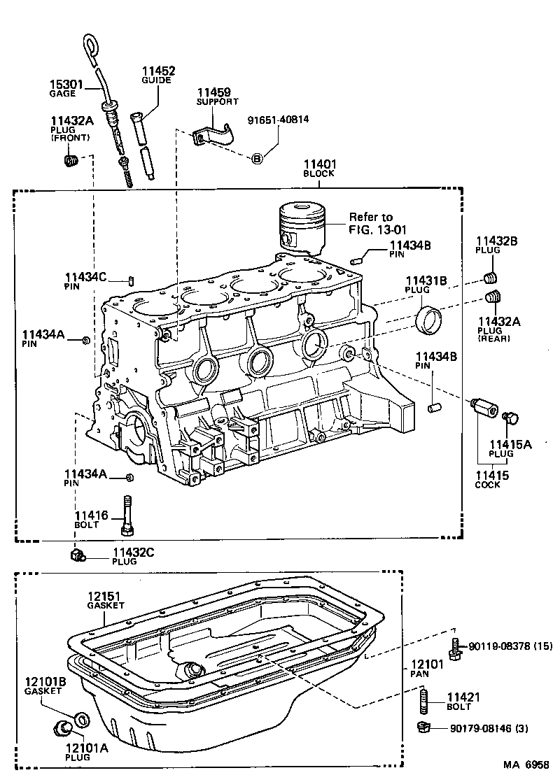  CELICA |  CYLINDER BLOCK