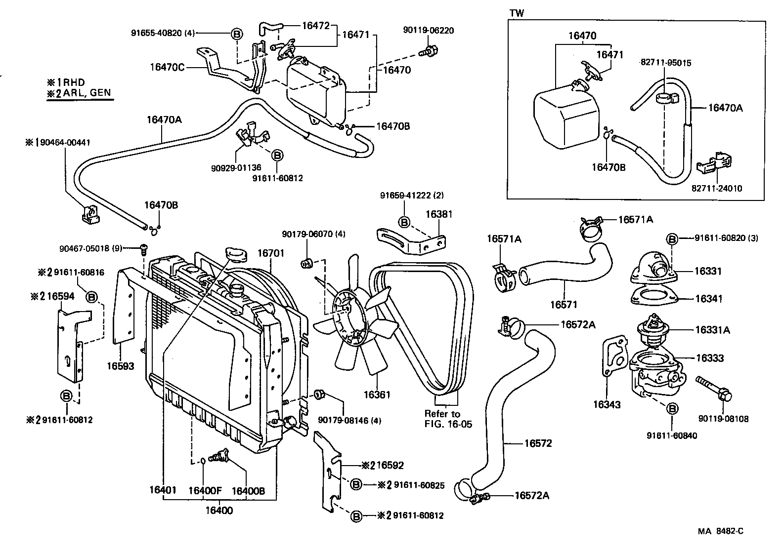  DYNA150 |  RADIATOR WATER OUTLET
