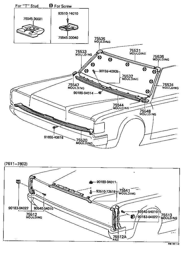  CROWN |  FRONT MOULDING