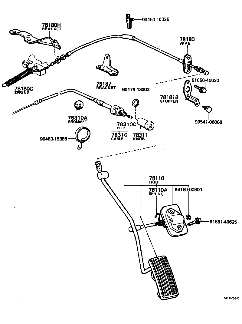  TERCEL |  ACCELERATOR LINK