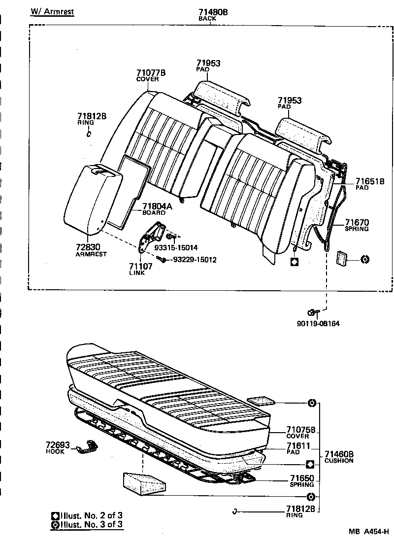  CROWN |  REAR SEAT SEAT TRACK