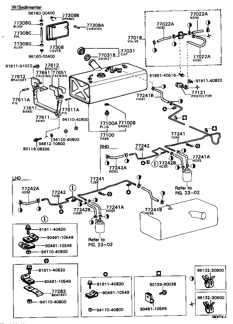  COASTER |  FUEL TANK TUBE