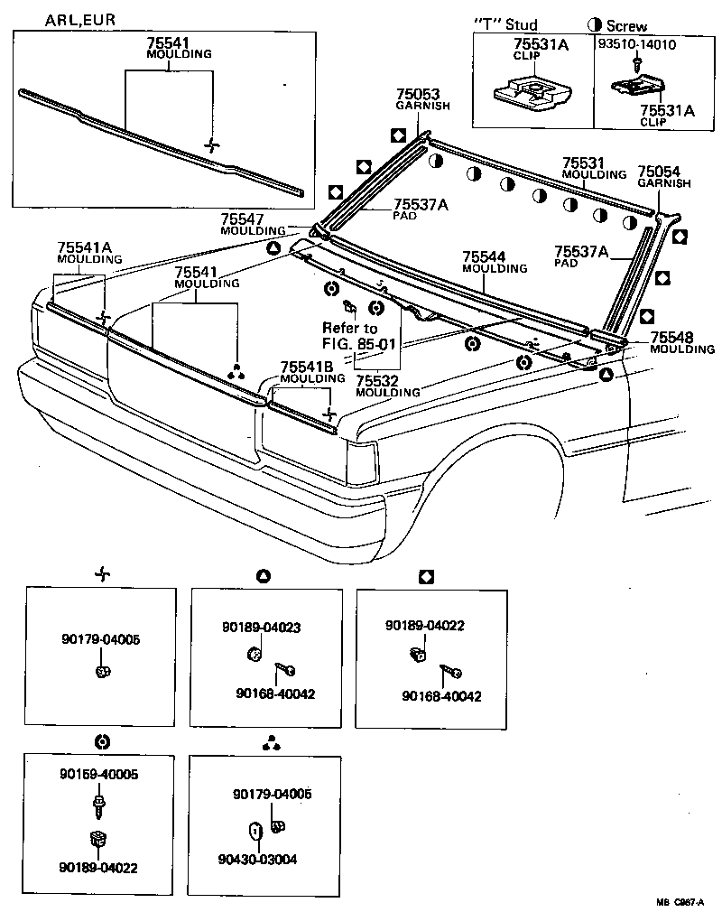  CROWN |  FRONT MOULDING