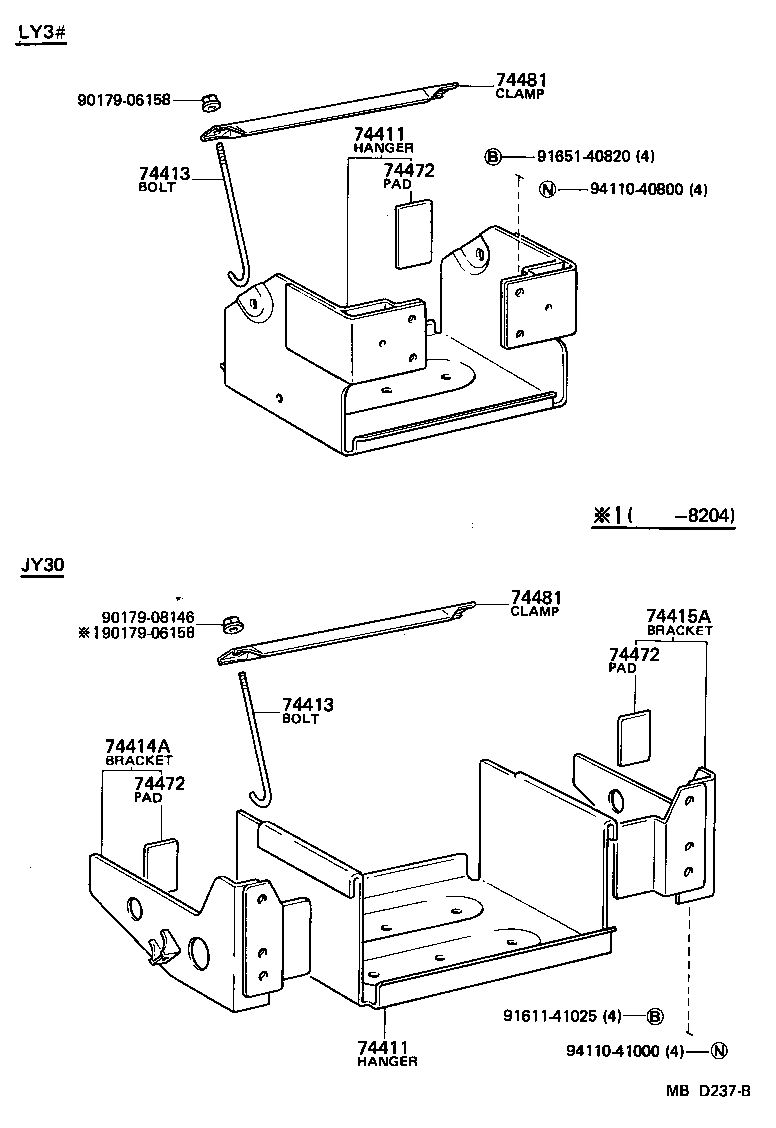  TOYOACE |  BATTERY CARRIER