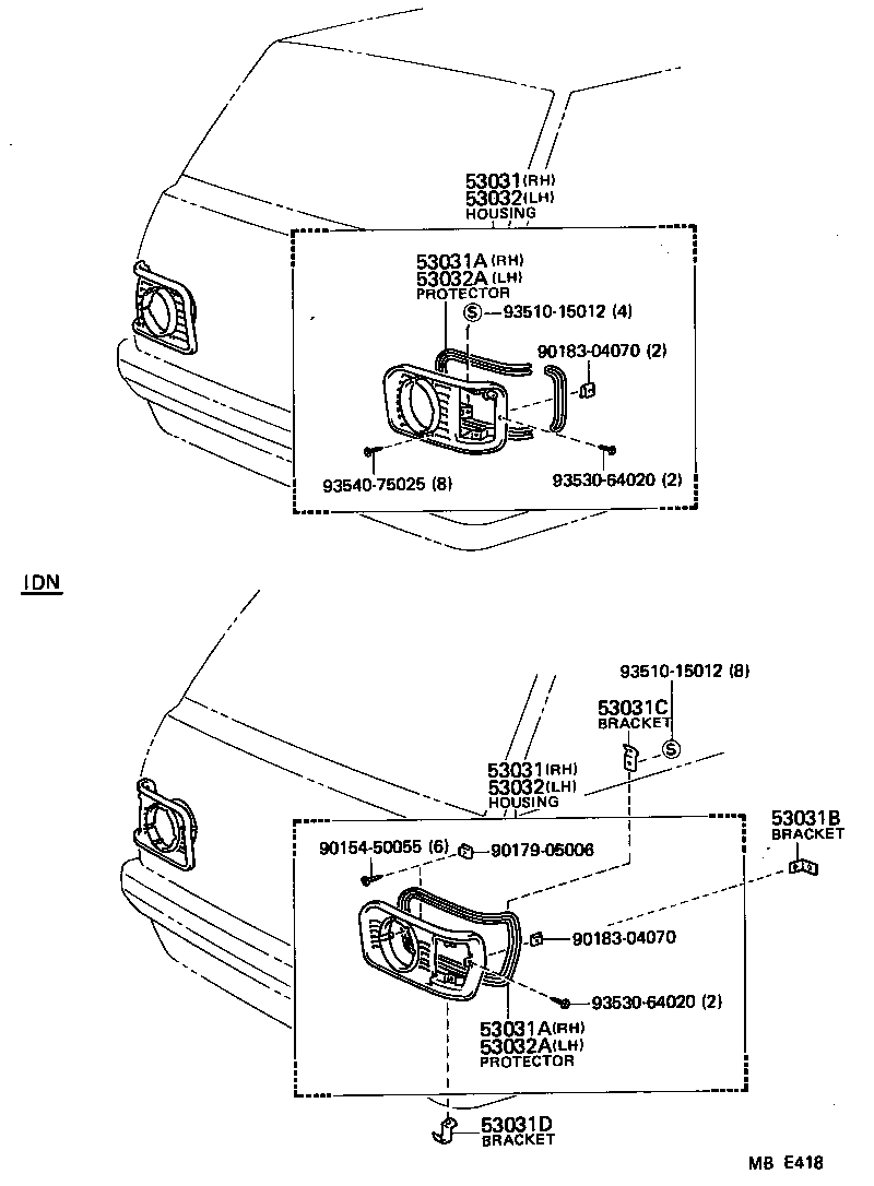  HIACE |  RADIATOR GRILLE