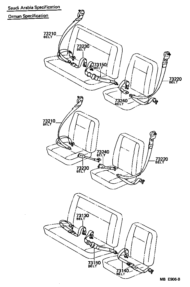  LAND CRUISER 40 |  SEAT BELT