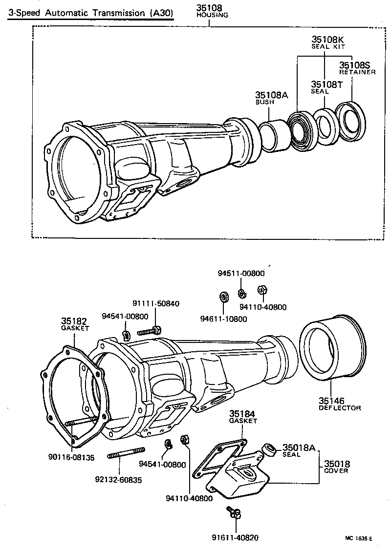  CARINA |  EXTENSION HOUSING ATM