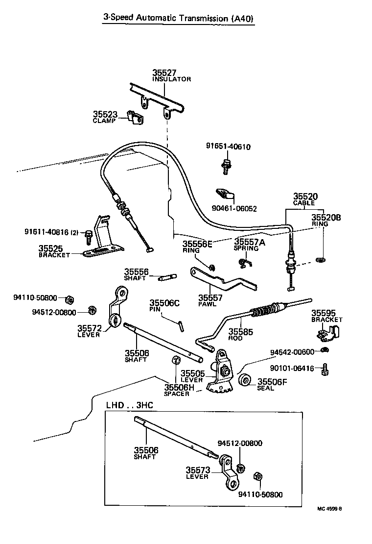  CROWN |  THROTTLE LINK VALVE LEVER ATM