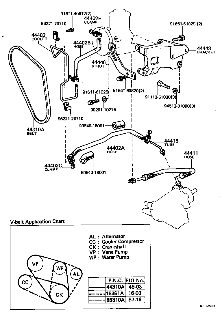  LAND CRUISER 40 |  POWER STEERING TUBE