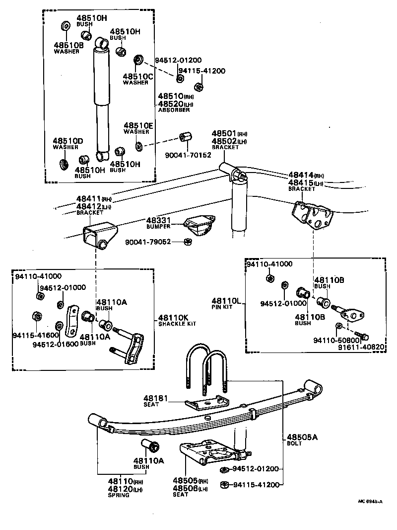  BLIZZARD |  FRONT SPRING SHOCK ABSORBER