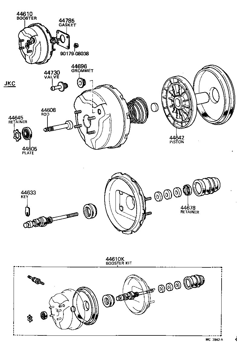  CELICA |  BRAKE BOOSTER VACUUM TUBE