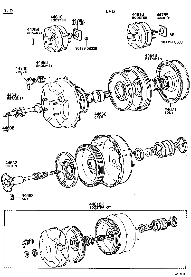  CELICA |  BRAKE BOOSTER VACUUM TUBE