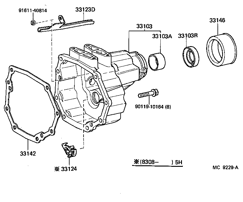  HIACE |  EXTENSION HOUSING MTM