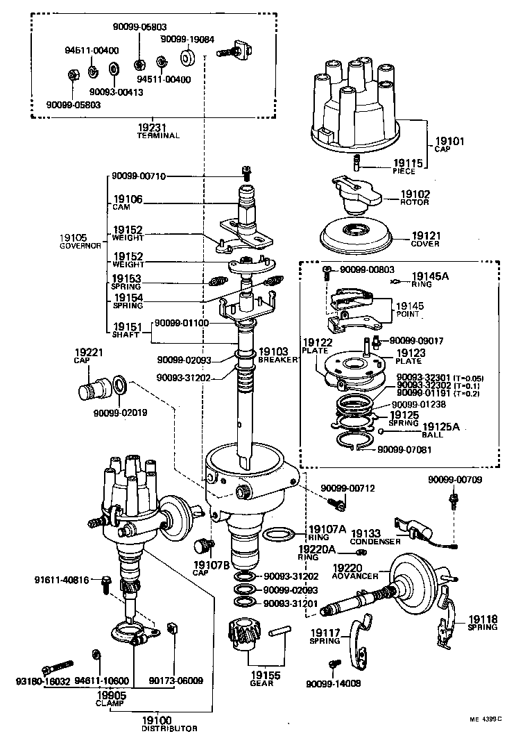  LAND CRUISER 40 45 55 |  DISTRIBUTOR