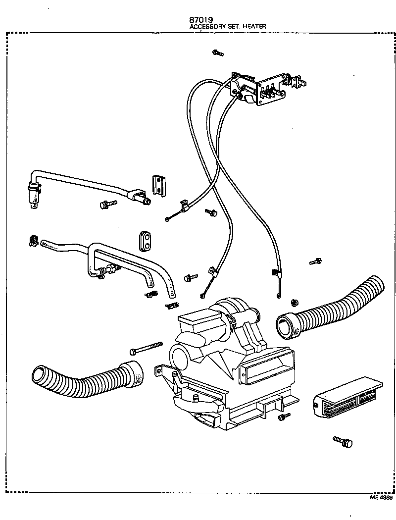  CARINA |  HEATING AIR CONDITIONING SET