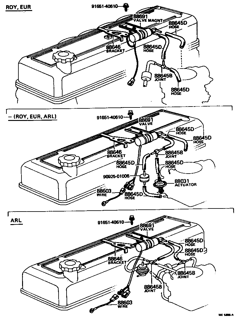  CROWN |  HEATING AIR CONDITIONING VACUUM PIPING